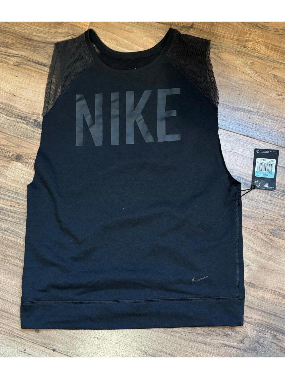 Nike Women's Dri-FIT Graphic Fleece Sleeveless Training Top